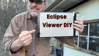 DIY solar eclipse viewer ( 5 minutes- no eclipse glasses needed)