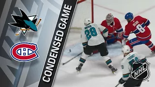 01/02/18 Condensed Game: Sharks @ Canadiens