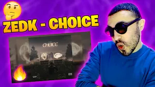 ZEDK - CHOICE ( Lyrics Video) (Reaction) 🔥🔥 🧠 vs ❤️