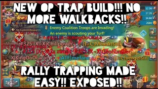 lords mobile: ultimate rally trap!! no more walkbacks!!! secrets exposed!!!