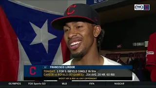 Lindor all smiles after 3-2 win