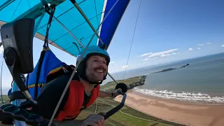 Rhosilli - stunning hang gliding on the Gower Peninsula