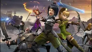 English cartoon Dragon Nest movie English#movie