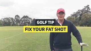 Fix Your Fat Shot || Golf Tip