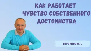 Торсунов О.Г.  Как работает чувство собственного достоинства