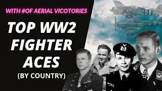 Top World War II Fighter Aces | WW2 Fighter Aces by Country