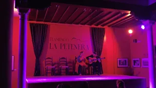 Marta la Niña, Marcos Palometas, Rocio Montoya y Jasiel Nahin. Tablao Flamenco La Petenera Granada