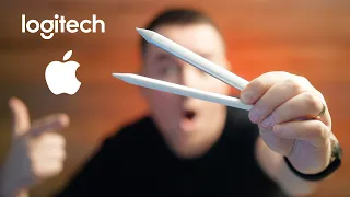 Apple Pencil vs NEW Logitech Crayon - Which iPad Stylus Should You Buy?!