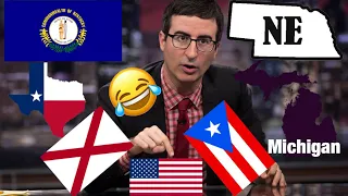 John Oliver Describes U.S States Compilation (funny)