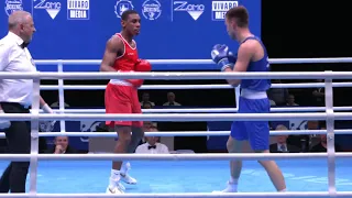 Finals  (75kg) DOSSEN Gabriel (IRL) vs  RICHARDSON Lewis (ENG) | EUBC 2022