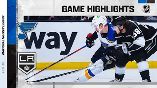 Blues @ Kings 11/3/21 | NHL Highlights