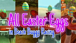 ALL EASTER EGGS IN BEACH BUGGY RACING | Easter eggs in beach buggy racing | beach buggy racing