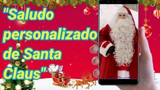Crea un video saludo de Papa Noel personalizado desde el CELULAR y GRATIS l App PNP l TECNOMATE