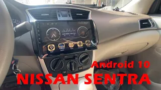 How to Install Nissan Sentra 2013 - 2019 Android Head Unit/ Review - CLAYTON BRAND