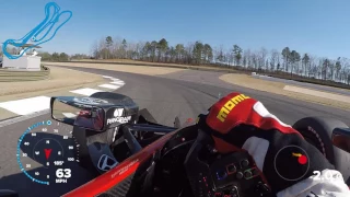 VISOR CAM: Graham Rahal at Barber Motorsports Park