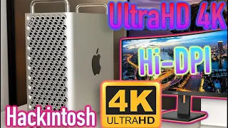 КАК СДЕЛАТЬ ULTRA HD 4К МОНИТОР ИЗ FULL HD?! HACKINTOSH