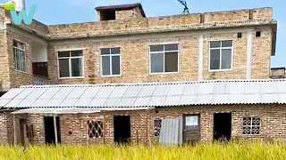 After the divorce, the man came back his hometown to renovate the old house next to the field