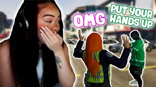 BLOSSOM GETS KIDNAPPED ON HER FIRST DAY ON THE JOB?! | GTA V Roleplay