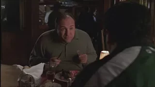 Tony Has Dinner With Pussy Bonpensiero - The Sopranos HD