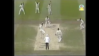 Malcolm joins the 300 club. Malcolm Marshall takes his 300th Test wicket vs Aus 3rd Test MCG 1988/89