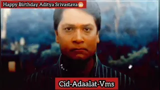 Happy Birthday Aditya Srivastava 🎂🍫🥳 Best Vm💜💞Best character Abhijeet💙By Cid-Adaalat-Vms