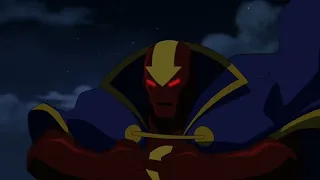 Red Tornado stops the Yellowstone eruption | Young Justice