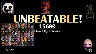 UCN - 50/30 Mode Complete! (With Xor) (No Powerups) 15600 Point Highscore