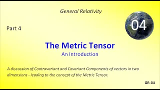 Contravariant & Covariant Components of Vectors – An Introduction to the Metric Tensor