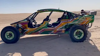 1400hp Off Road Sand Car Funco FD9 Engine Sound in Glamis