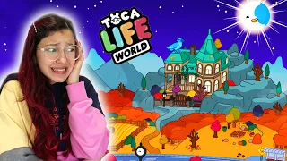 FOMOS MORAR EM UMA MANSÃO MAL ASSOMBRADA !! Rotina Família Toca Life World | Família Luluca