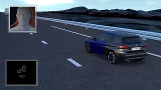 NY PEUGEOT 308 -  funktioner - active blindspot detection