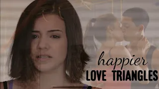 tns love triangles | happier