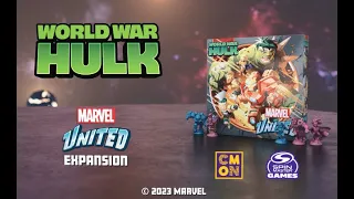 Marvel United: World War Hulk expansion trailer