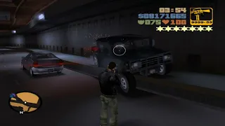 GTA 3 Epic 7 Stars Wanted Level Shootout+ Escape