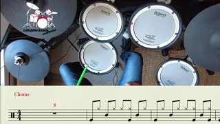 Twenty One Pilots - Heathens Drum Cover, Drum Karaoke, Sheet Music, Lessons, Tutorial