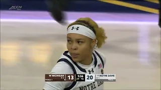 🚨 HANNAH HIDALGO DROPS TRIPLE-DOUBLE In #14 Notre Dame Win: 26pts, 11reb, 10ast, 5stls | Highlights