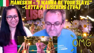 🇩🇰NielsensTv REACTS TO 🇮🇹 Måneskin - ”I Wanna Be Your Slave” - Lotta på Liseberg (TV4)💕👏