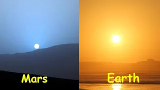 Why Sunsets on Mars Are Blue?