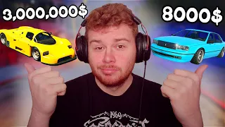 NEJDRAŽŠÍ vs NEJLEVNĚJŠÍ Auto v GTA ONLINE! 😱🤩