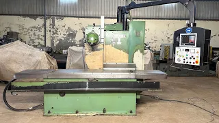 Bed Milling Machine - MRF Spain - Table Size 1760 mm x 450 mm