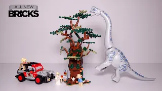 Lego Jurassic World 76960 Brachiosaurus Discovery Speed Build