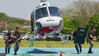 3° BAEP FAZ TREINAMENTO DE INVASÃO COM HELICÓPTERO ÁGUIA