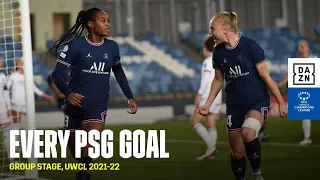 Every Paris Saint-Germain Goal From the 2021-22 UEFA Women's Champions League Group Stage
