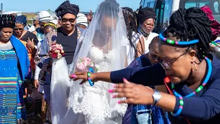 Xhosa Traditional wedding Part 1|Welcoming the bride |Ngubo weds Nkosazana| DIY Princess