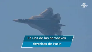 Así es el Su-57, el temido caza “invisible” de última generación que ya está en manos de Rusia