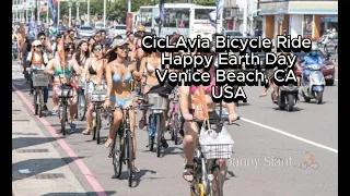 CicLAvia #Bicycle Ride Event Venice Boulevard - Happy #EarthDay - #VeniceBeach, CA USA California 🚴