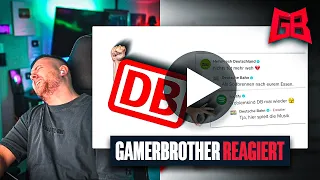 IST DAS UNANGENEHM 😬 GamerBrother REAGIERT auf DEUTSCHE BAHN im INTERNET 😅