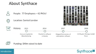 Synthace: Accelerating process development with automated Design of Experiments