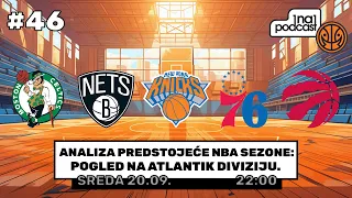 1 na 1 No. 46 | ANALIZA PREDSTOJEĆE NBA SEZONE : POGLED NA ATLANTIK DIVIZIJU.