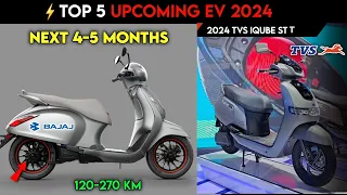 ⚡Top 5 Upcoming Electric scooter india 2024 | Next 5-6 Months | Best Electric scooter | Ev Auto Gyan